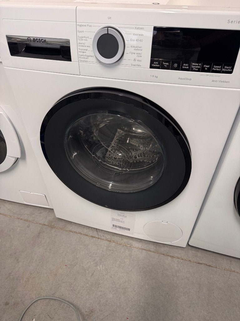 Bosch Serie 6 wasmachine, Ophalen, Minder dan 85 cm, Voorlader, Energieklasse A of zuiniger