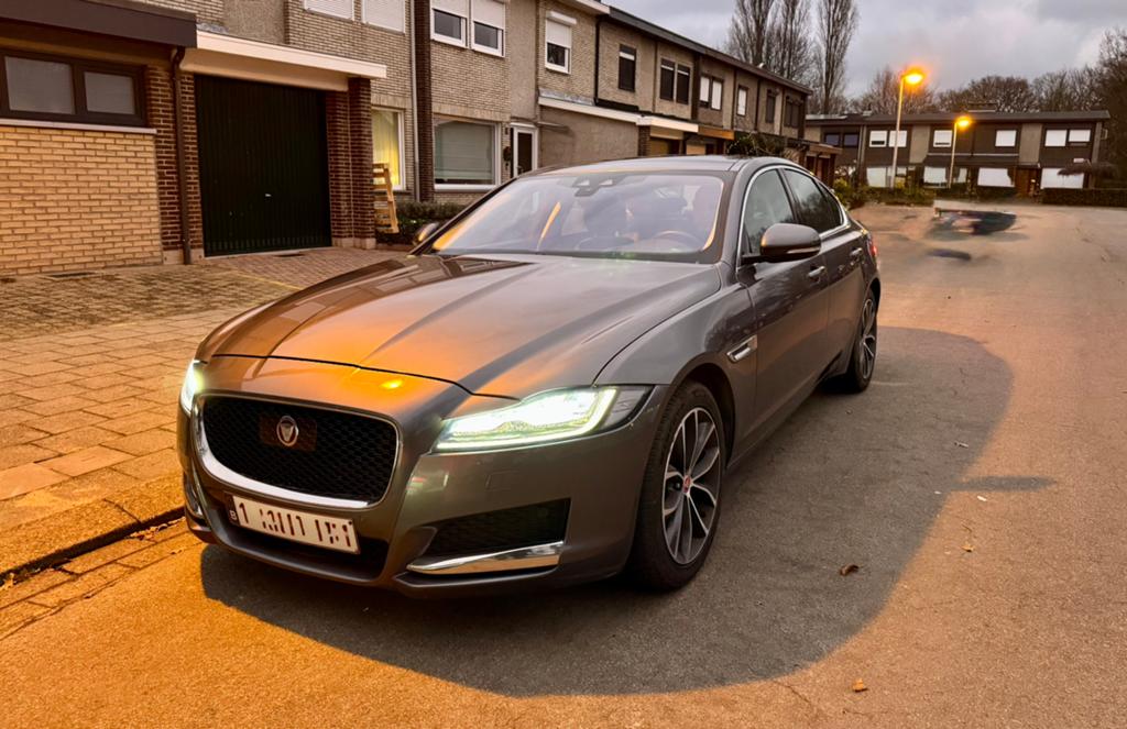 Jaguar XF - FULL OPTION 2018 LPG, Auto's, Jaguar, Automaat, Zwart, XF, 5 deurs