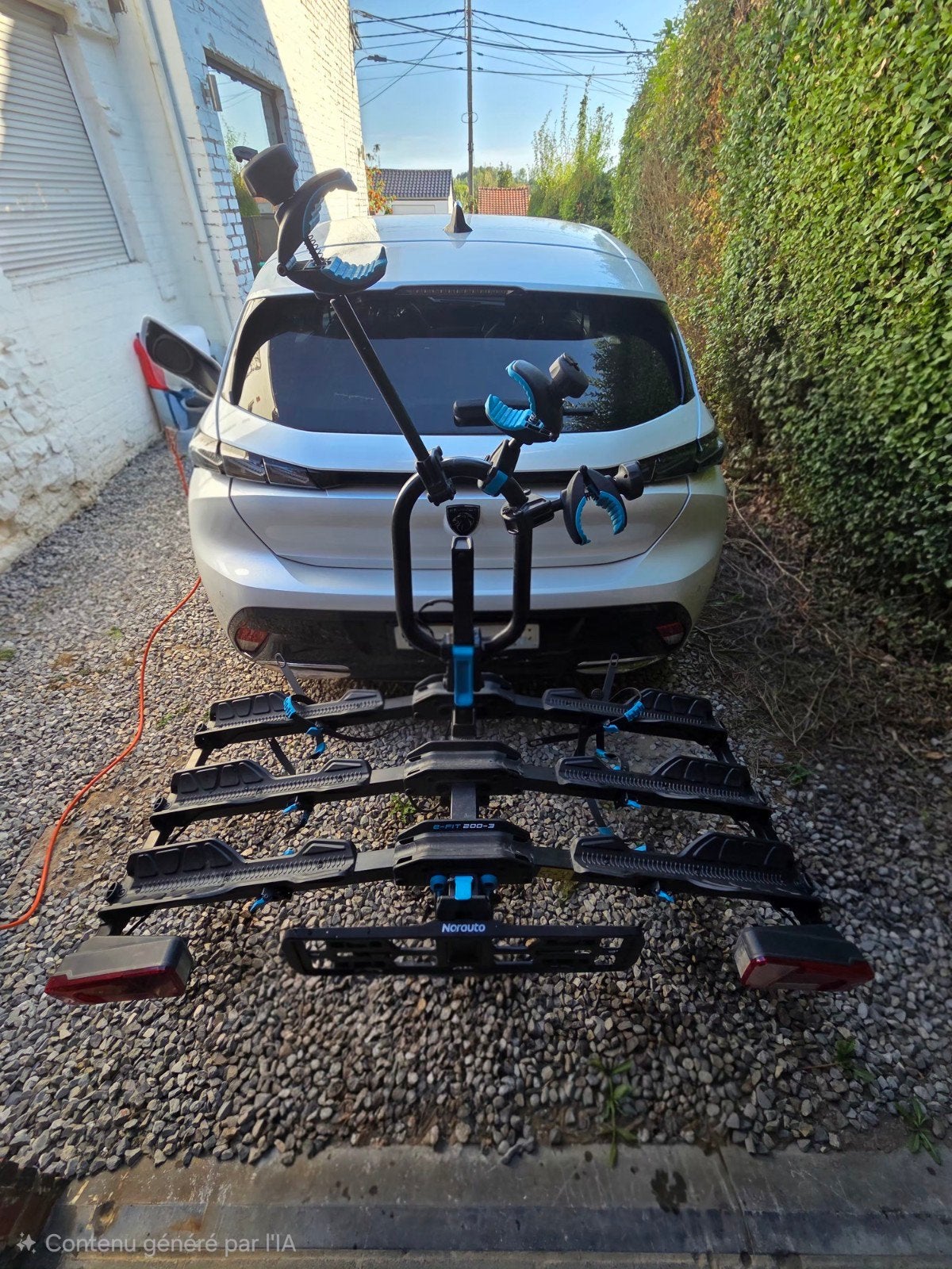 Porte-vélos pour 3 vélos, très peu utilisé, Enlèvement