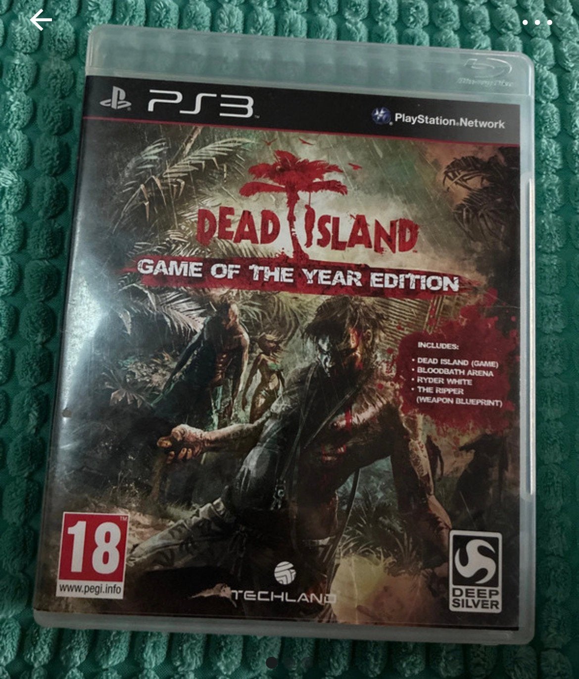 PS3 Dead Island met handleiding, Ophalen, Zo goed als nieuw