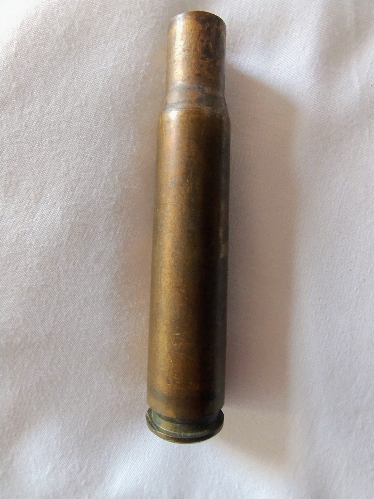 Koperen 12.7mm cal .50 huls, Verzamelen, Ophalen of Verzenden, Landmacht, Hulzen of Bodemvondsten