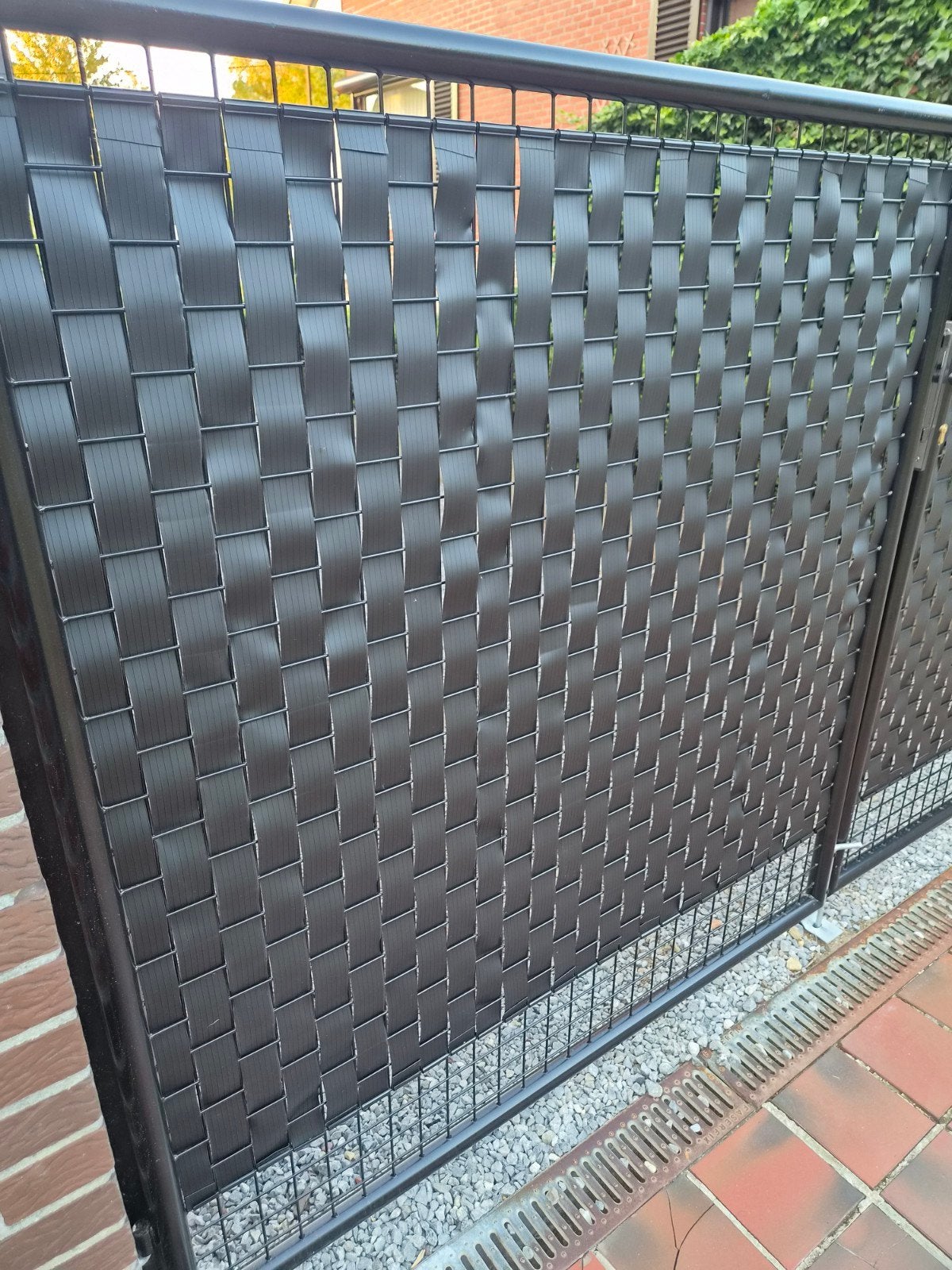 75m zwarte privacy strips voor tuinpoort

75m, op maat te kn, Tuin en Terras, Ophalen of Verzenden, Nieuw