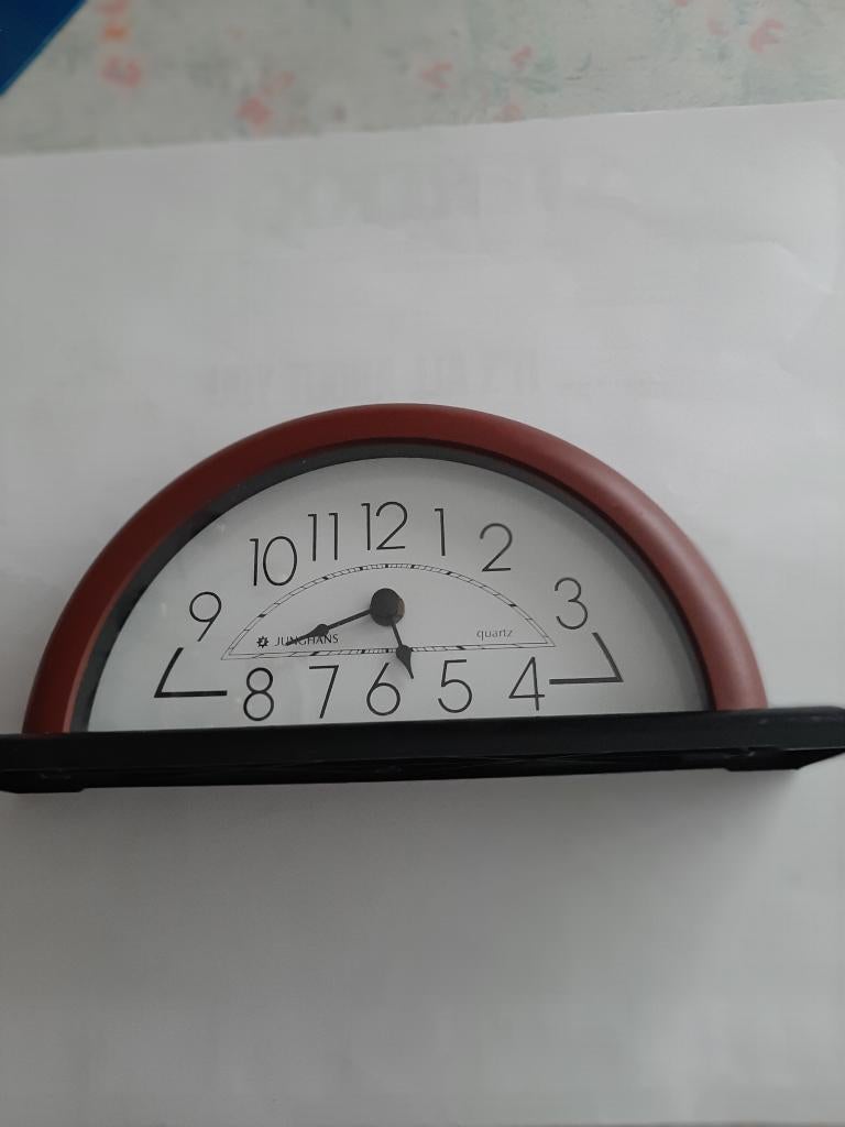 vintage klokje (Junghans mecanisme), Huis en Inrichting, Woonaccessoires | Klokken, Ophalen, Gebruikt