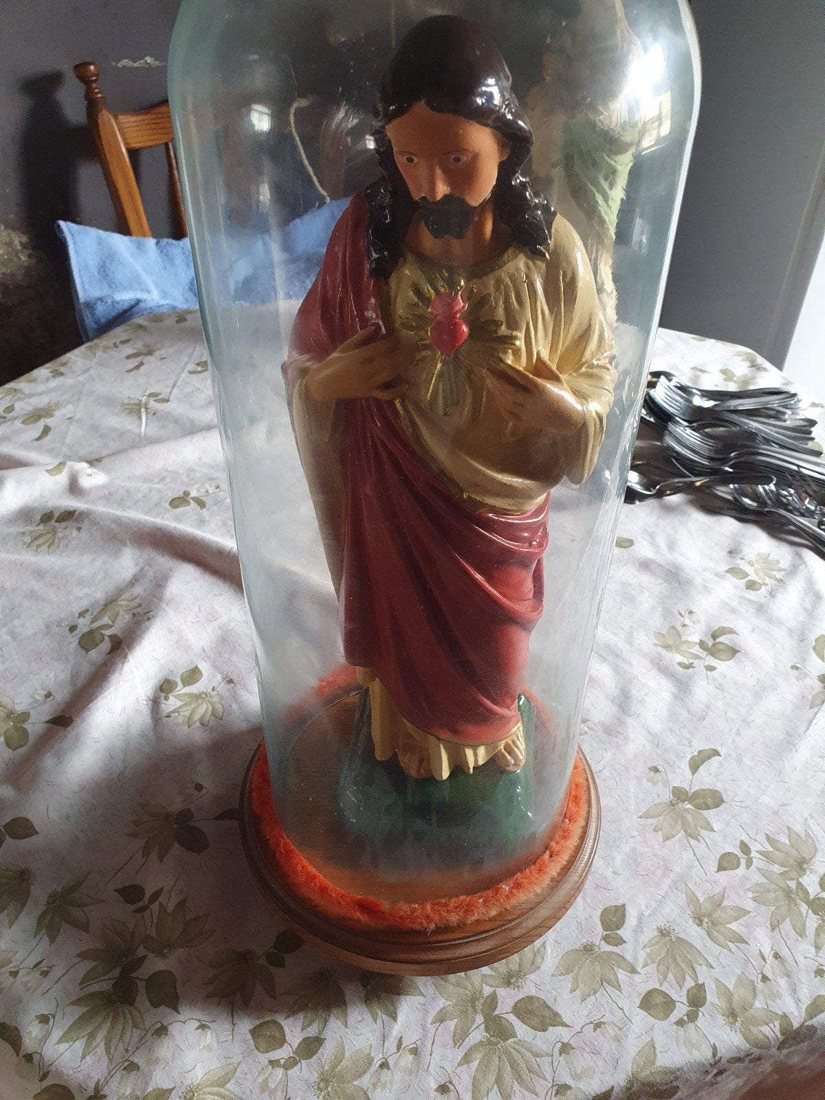 beeld onder stolp, Antiek en Kunst, Ophalen