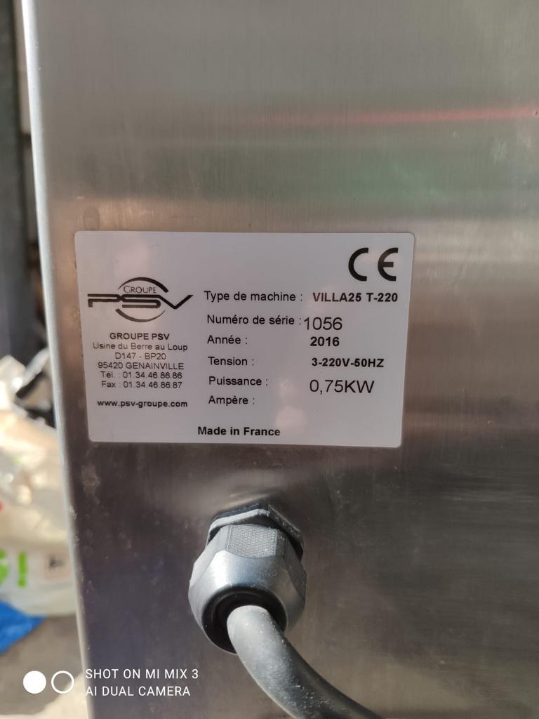 Bourreuse PSV villa 25L, Articles professionnels, Enlèvement, Viande