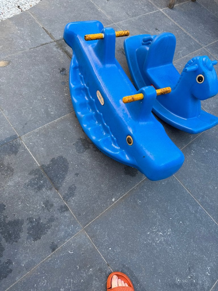 Buitenspeelgoed Little Tikes wip, hobbelpaard en kruiwagen, Kinderen en Baby's, Speelgoed | Buiten | Speeltoestellen, Ophalen
