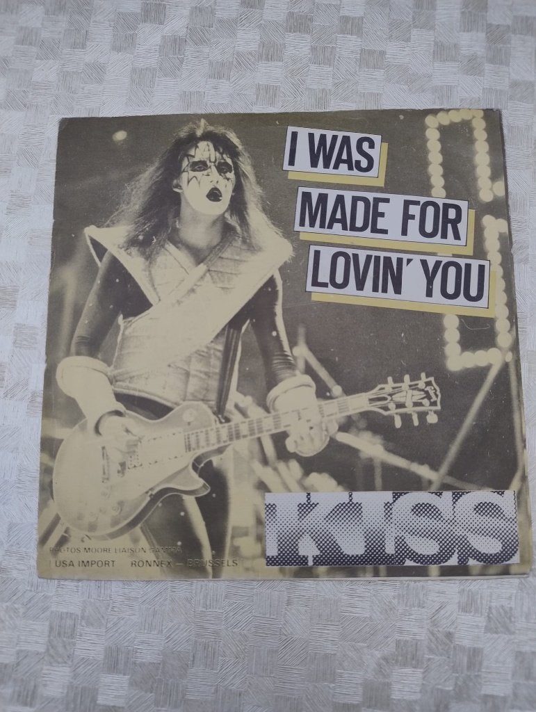 KISS - I Was Made For Lovin' You (Belgium 1979) very rare, 7 inch, Originele persing, Ophalen of Verzenden, Zo goed als nieuw