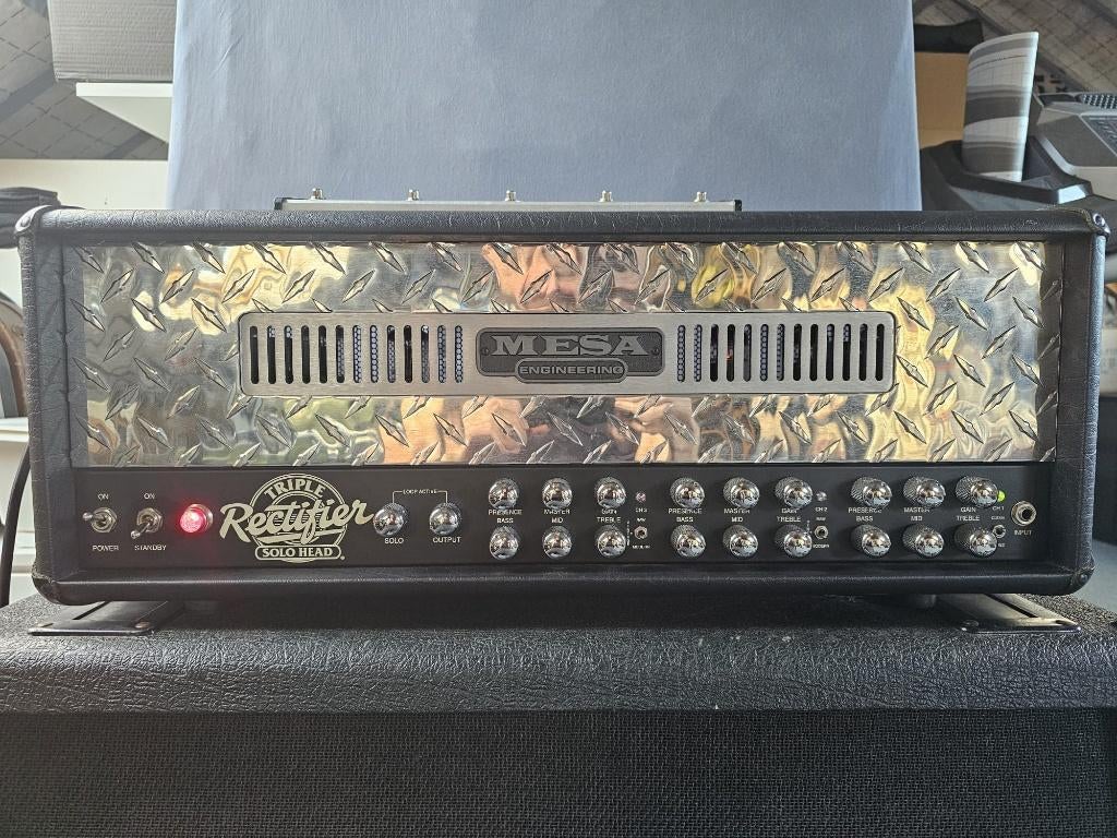 Mesa Boogie Triple Rectifier Head in topconditie, Enlèvement, Utilisé, Guitare, 100 watts ou plus