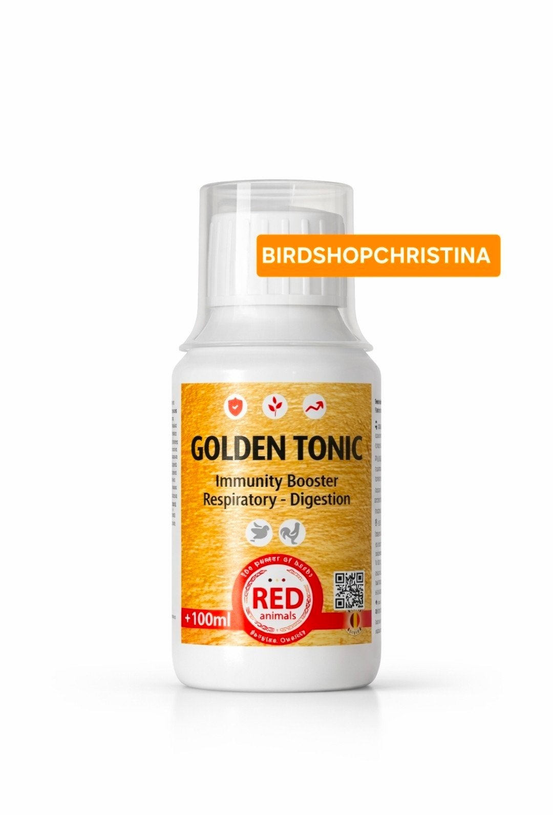 Golden Tonic tout-en-un 100 ml (toutes saisons) - Red Anima, Enlèvement, Volaille