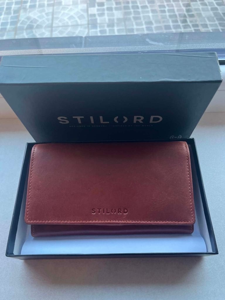 Portefeuille en cuir, Neuf, Autres marques, Cuir, Brun