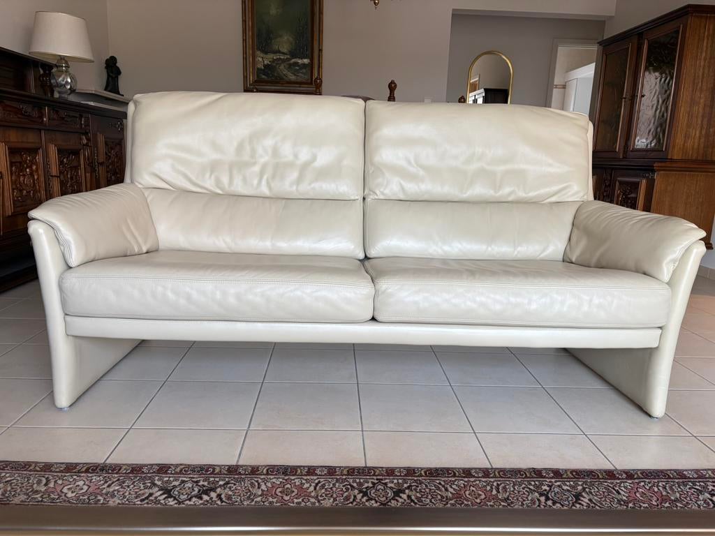 Lederen salon premium Durlet, Huis en Inrichting, Ophalen, Zo goed als nieuw