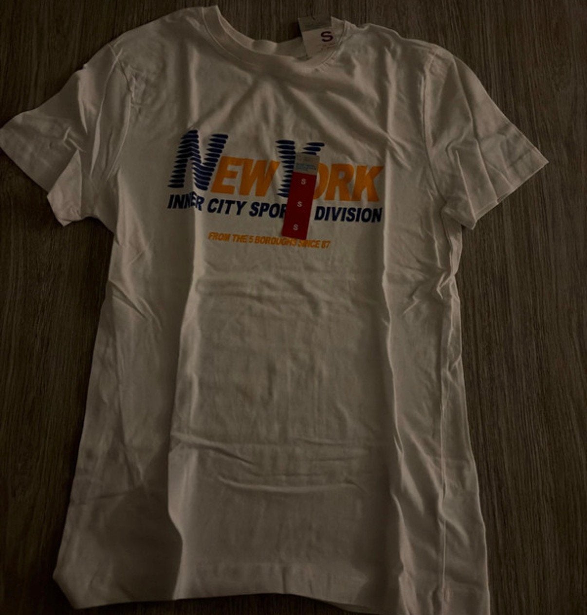 Inlux wit T-shirt (New York) maat S, Kleding | Dames, Ophalen of Verzenden, Zo goed als nieuw, Wit