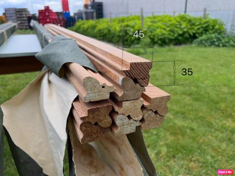 Houten foto kader lijsten de lopende meter, Zakelijke goederen, Ophalen of Verzenden