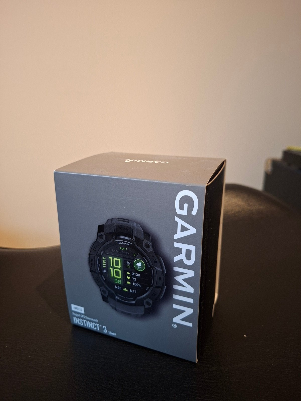 Garmin instinct 3 IN NIEUWSTAAT!!, Garmin instinct 3, Stappen, Verzenden, Zwart