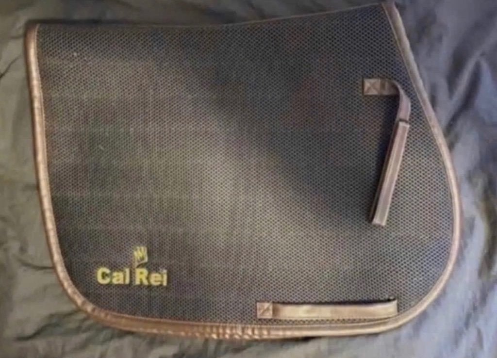 Tapis de selle Cal rei en maille 3D en mesh coupe CSO, Ophalen of Verzenden, Mesh, Zadeldekje