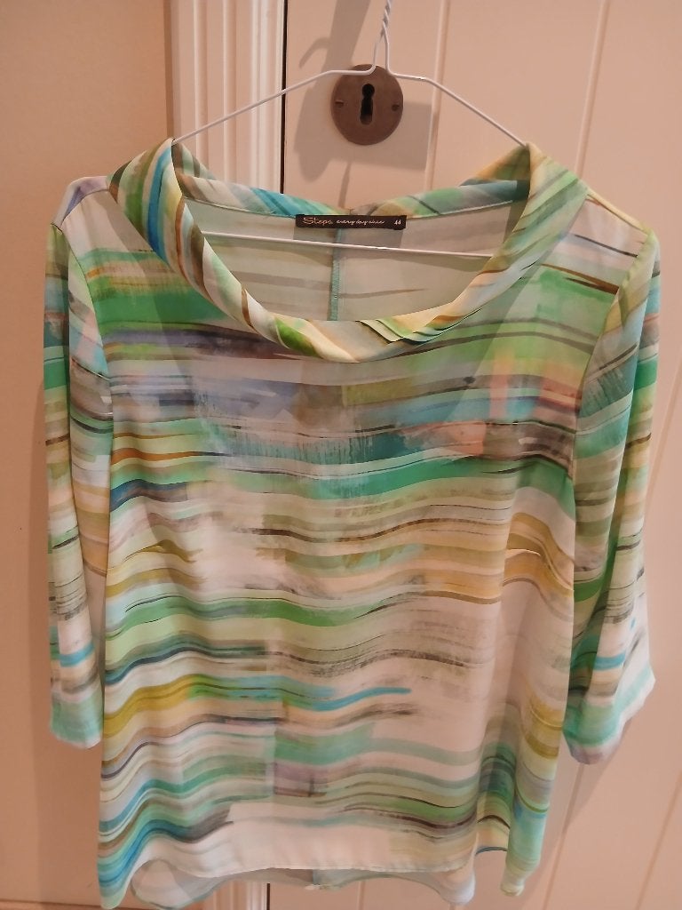 bloes Steps maat 44, Kleding | Dames, Blouses en Tunieken, Maat 42/44 (L), Ophalen of Verzenden, Steps, Gedragen