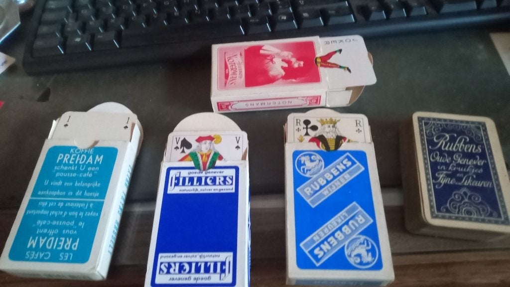 speelkaarten genever, Verzamelen, Ophalen of Verzenden, Speelkaart(en)