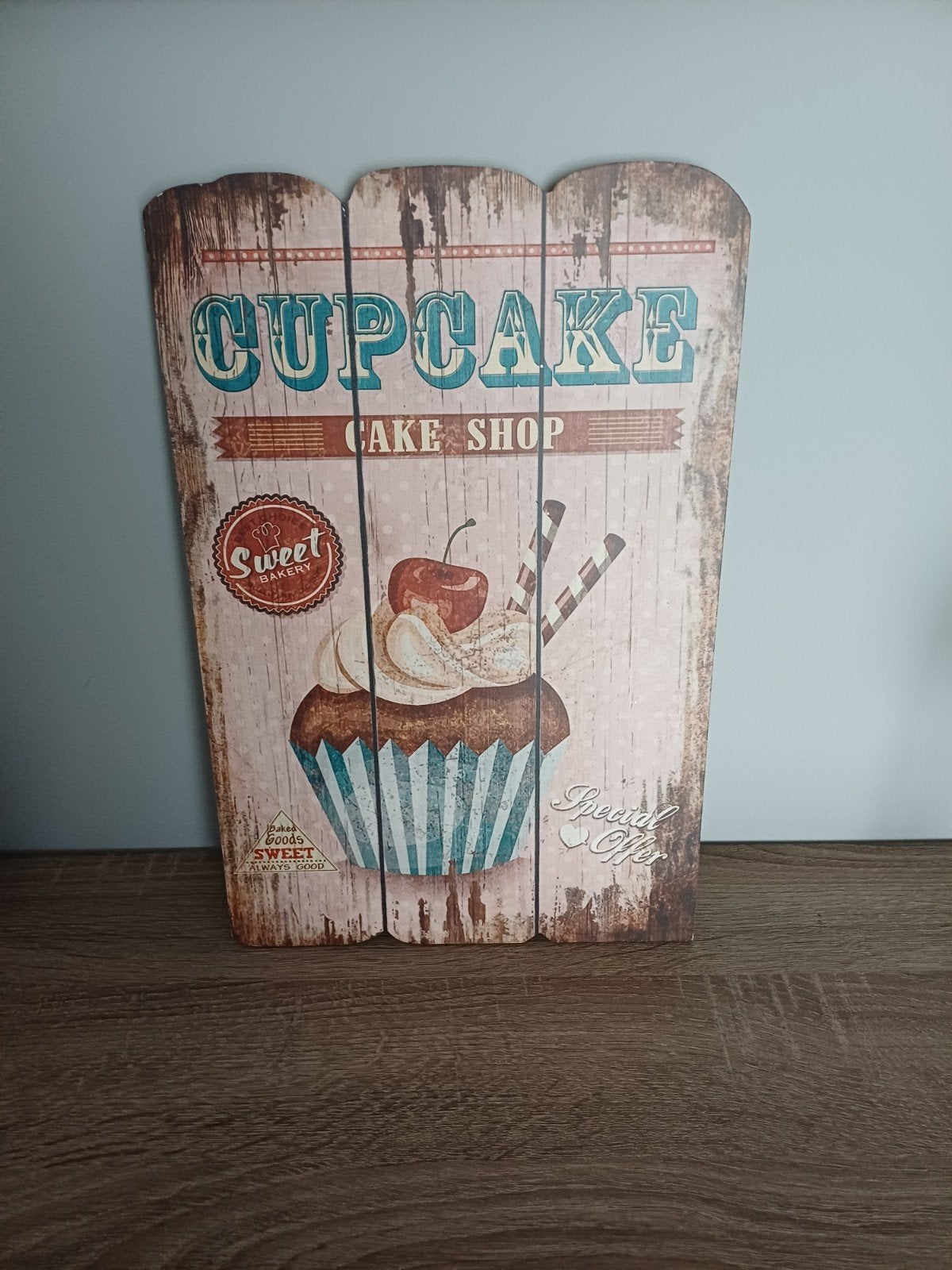 tekstbord Cupcake, Panneau de texte, Enlèvement