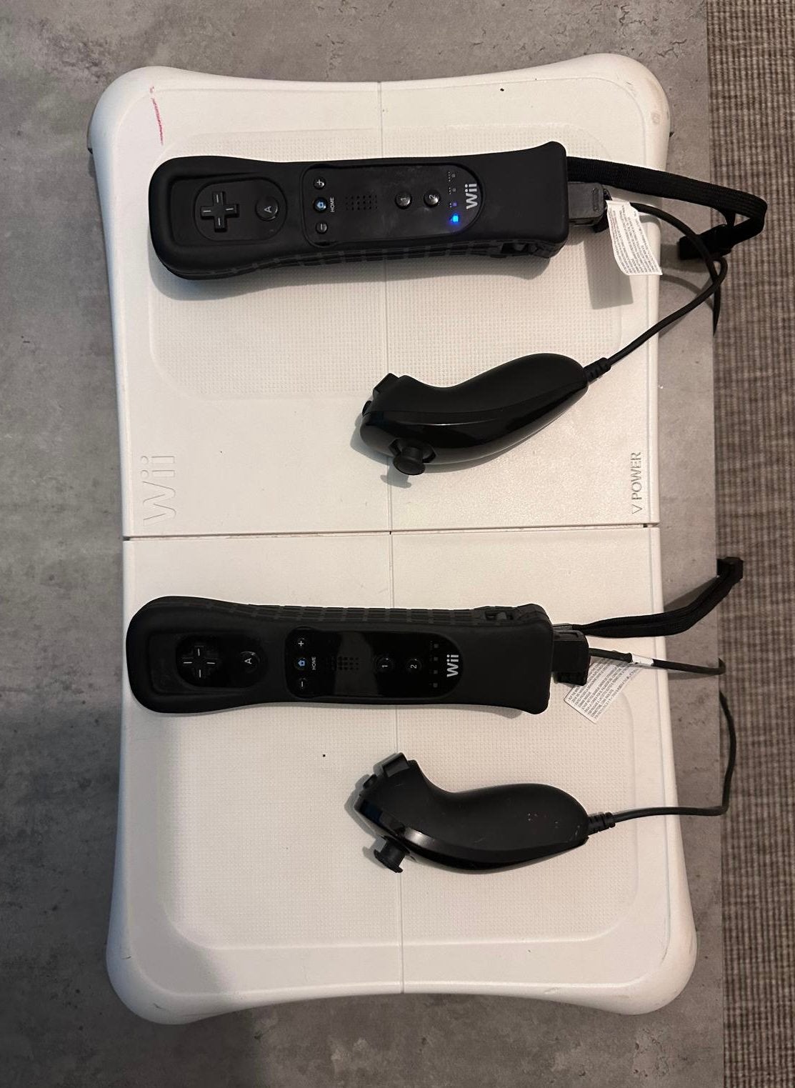Controllers + Nunchuk + Wii balansbord, Ophalen, Gebruikt, Draadloos, Wii-mote of Nunchuck