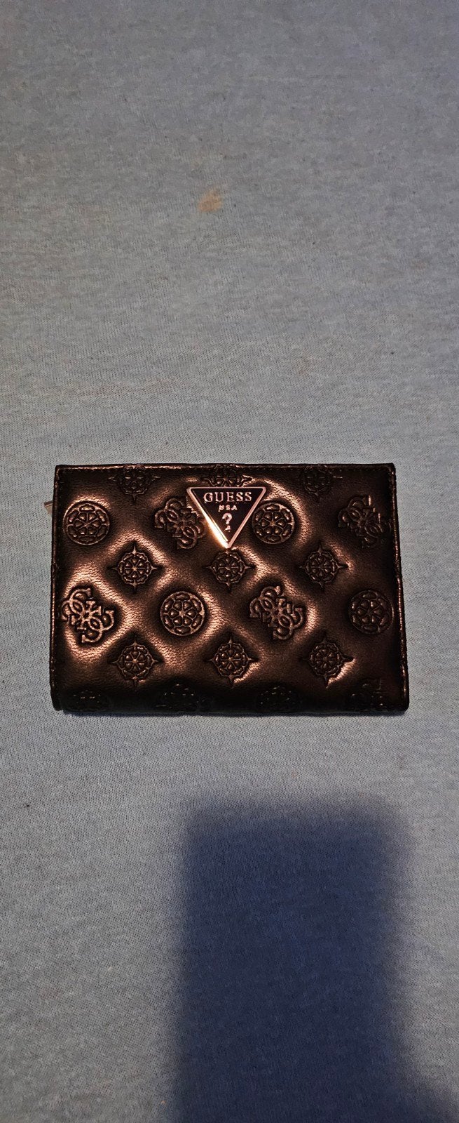 A vendre 20e petit portefeuille guess neuf authentique, Enlèvement, Neuf, Noir, Guess