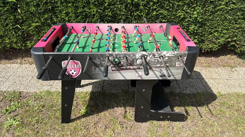 Voetbaltafel, Ophalen, Gebruikt