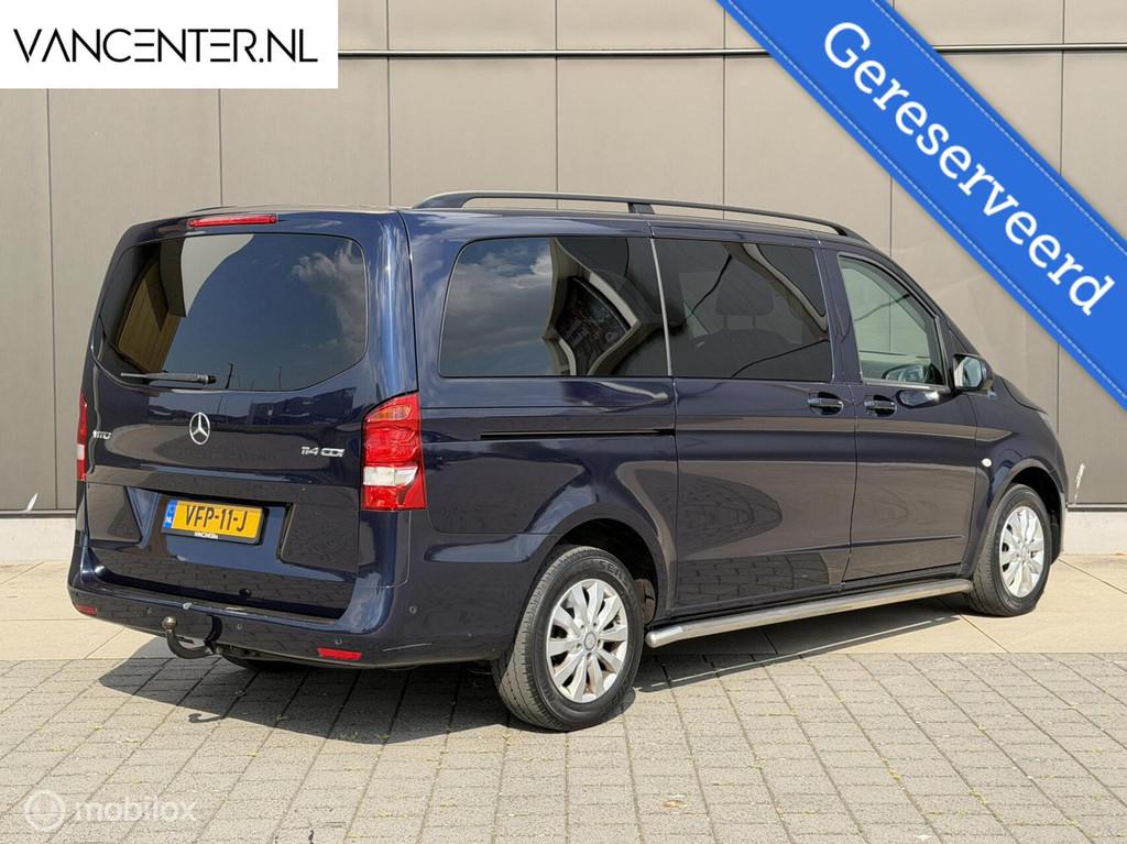 Mercedes Vito DC 114 CDI Automaat L2 Lang Leder Trekhaak, Auto's, 4 deurs, Gebruikt, 4 cilinders, 2000 kg
