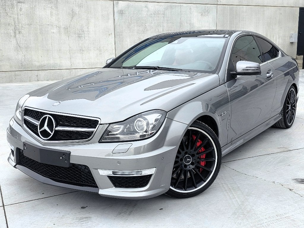 Mercedes C63 AMG Coupé - 6.3 Benzine - V8 - 80.500 KM, Auto's, Automaat, Achterwielaandrijving, 8 cilinders, Panoramadak