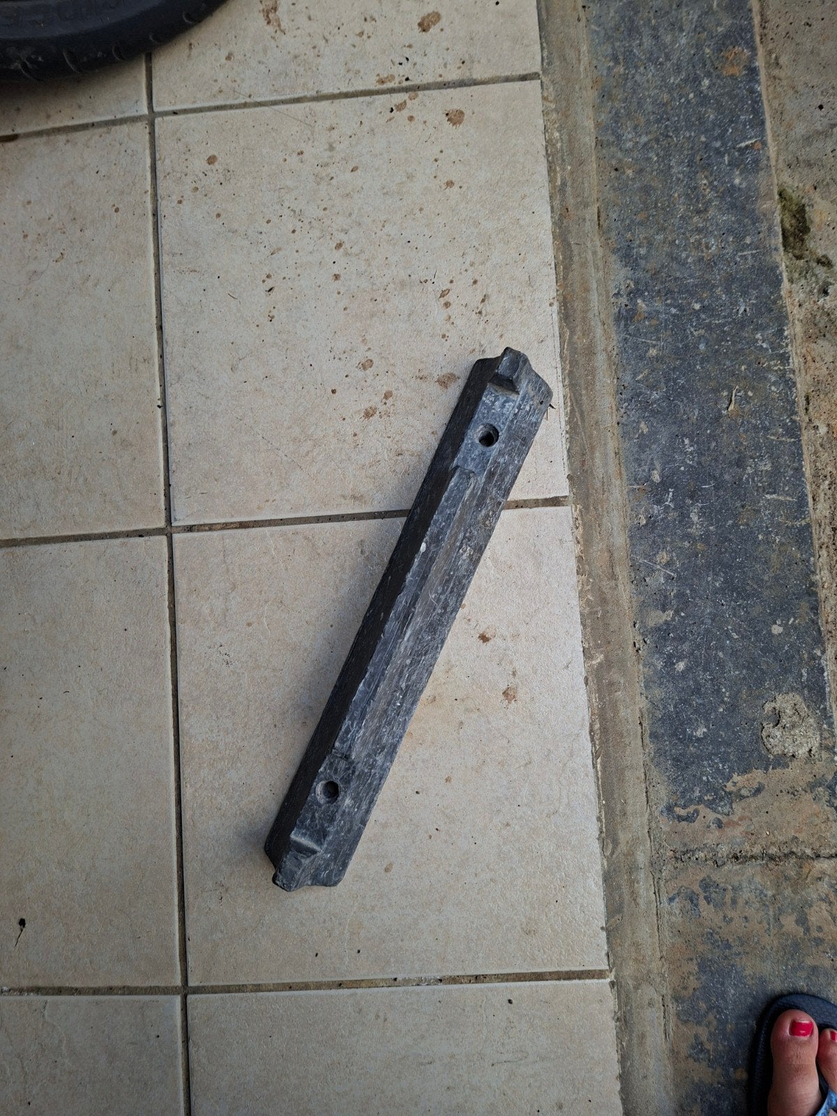 V- lood voor duiken van 7 kg, Ophalen