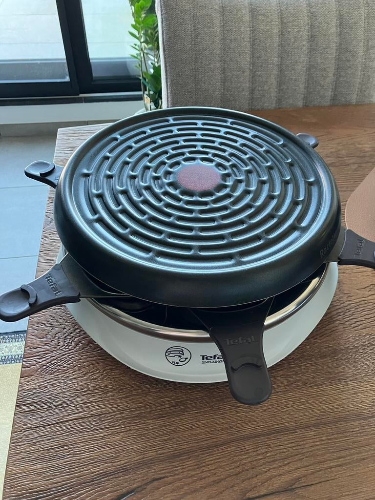 Raclette gourmette 6 pers Tefal, Elektronische apparatuur, Gourmetstellen, Ophalen, Zo goed als nieuw