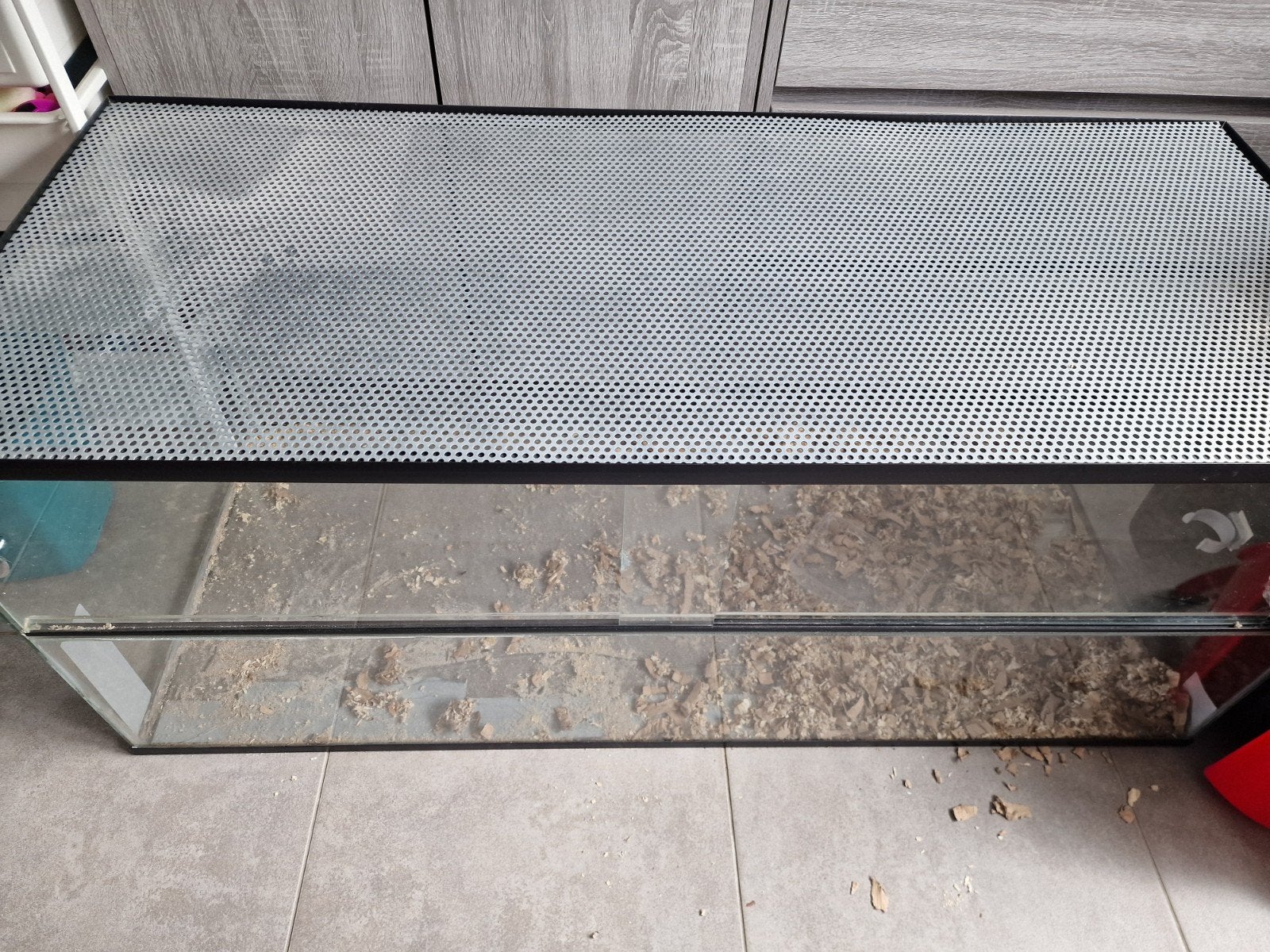 Terrarium met barst, Dieren en Toebehoren, Ophalen
