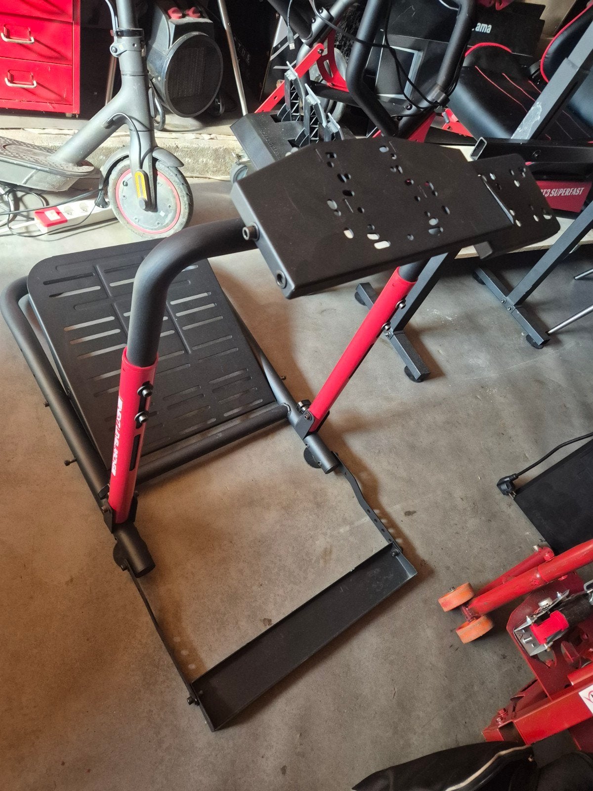 Next level wheel en pedal stand, Enlèvement