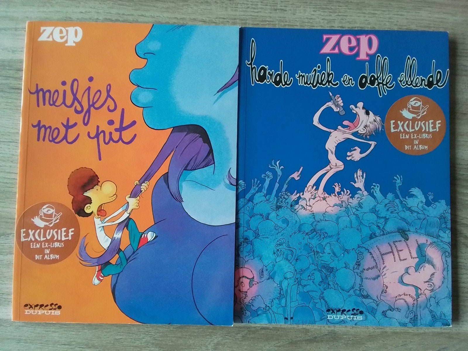 zep meisjes met pit en harde muziek sc, Ophalen of Verzenden, Zo goed als nieuw