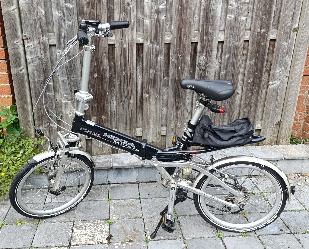 Plooifiets Koga Miyata Founder-S, amper gebruikt, Autres marques, Vitesses, Moins de 14 pouces, Comme neuf