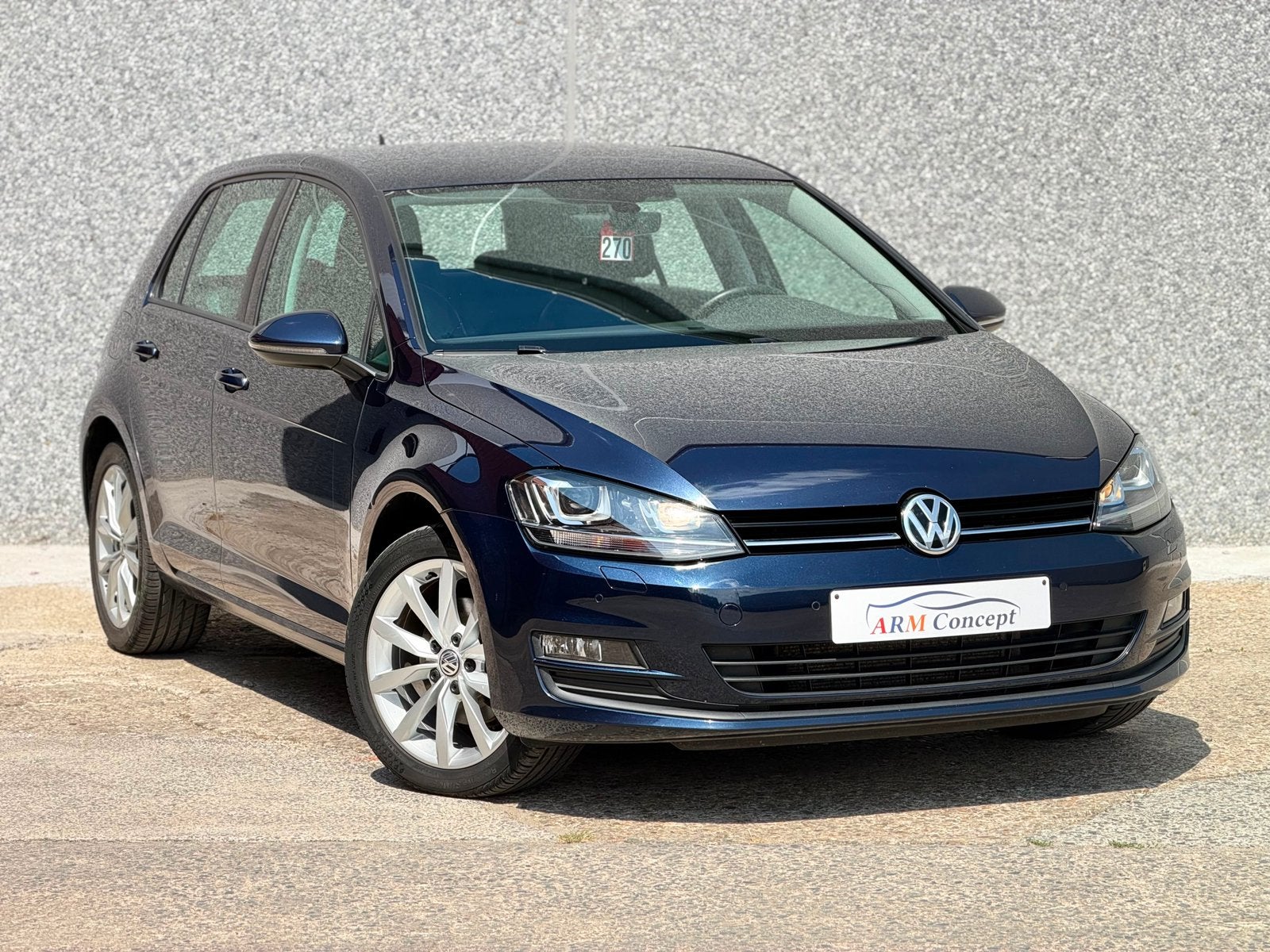 Volkswagen Golf 7 1.4 TSI essence HighLine Garantie 12 Mois, Blauw, Bedrijf, Berline, 5 deurs
