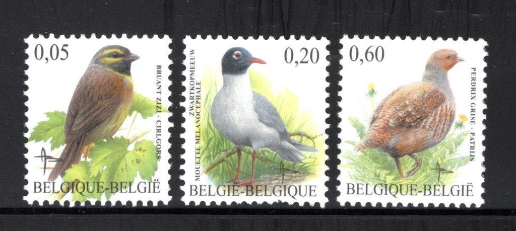3379/3381 MNH 2005 - Oiseaux, Envoi, Non oblitéré, Neuf