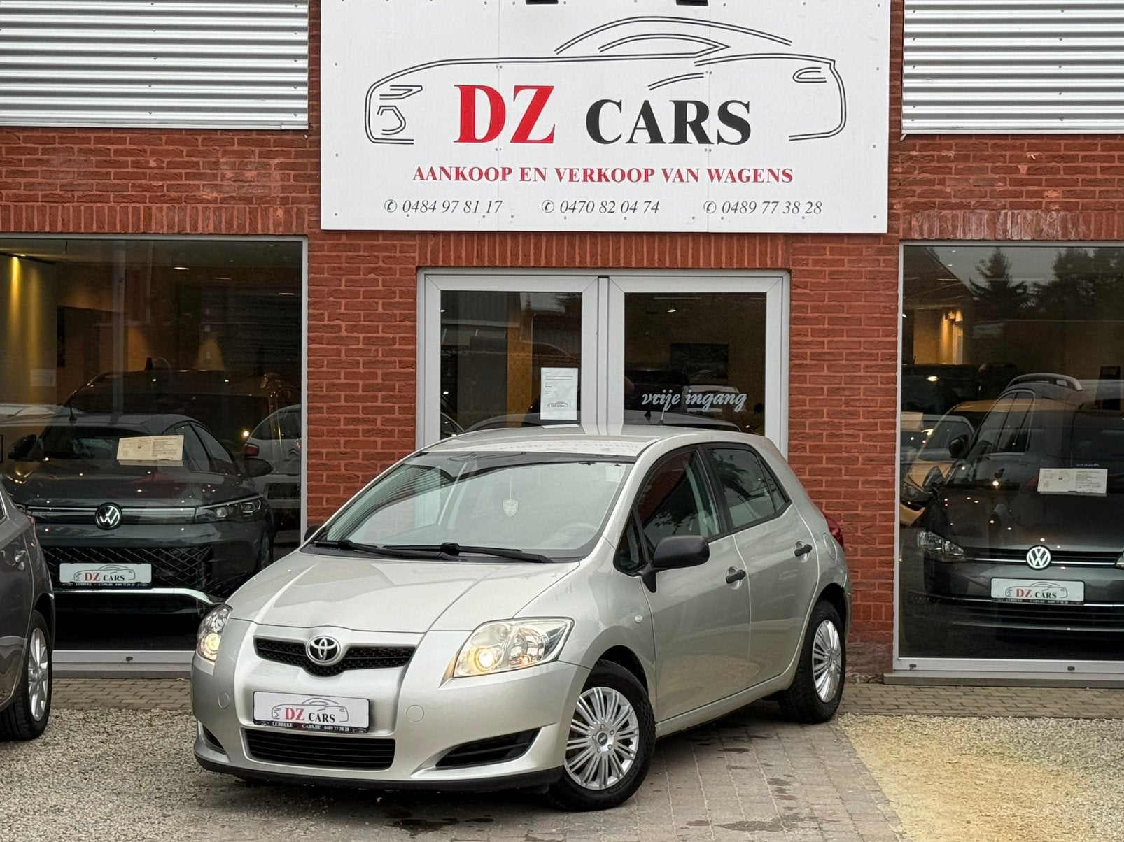 TOYOTA AURIS 1.4D 90CV |RADIO CD | 1ER PROPRIÉTAIRE |, Argent ou Gris, Achat, 1340 kg, Entreprise