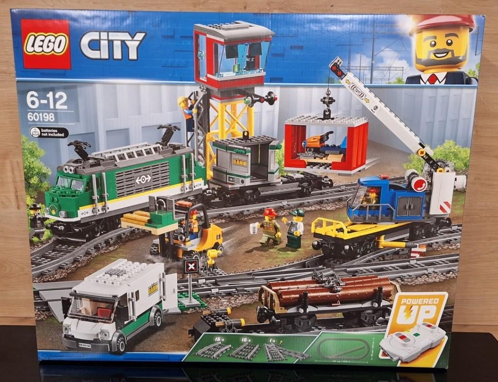 LEGO City 60198 Train de cargo | PoweredUP <SCELLÉ/NOUVEAU>, Hobby & Loisirs créatifs, Trains miniatures | Échelles Autre, Neuf