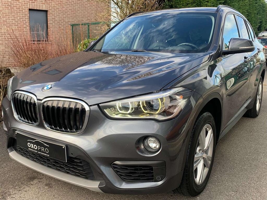 BMW X1 SDrive16D / Xenon / Gps / Cuir / Camera / Cruise /, Achat, Euro 6, Entreprise, Noir