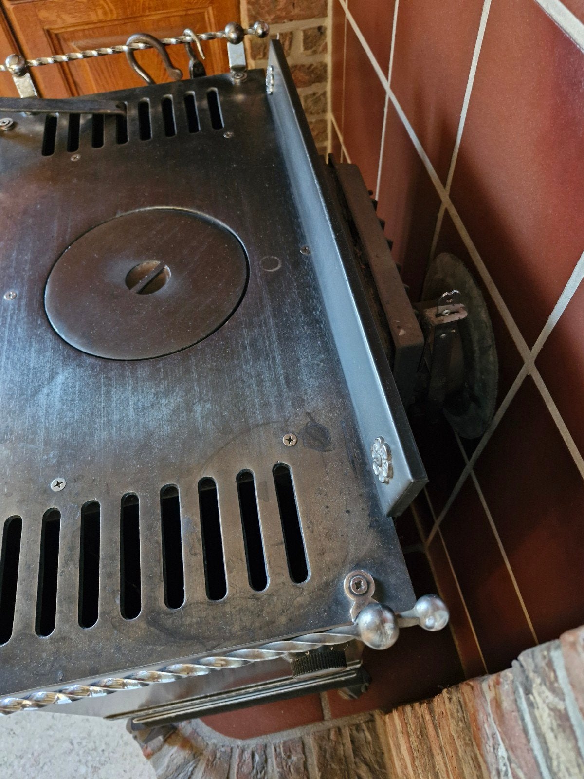 houtkachel wellstraler, Huis en Inrichting, Ophalen, Gebruikt, Houtkachel, Vrijstaand