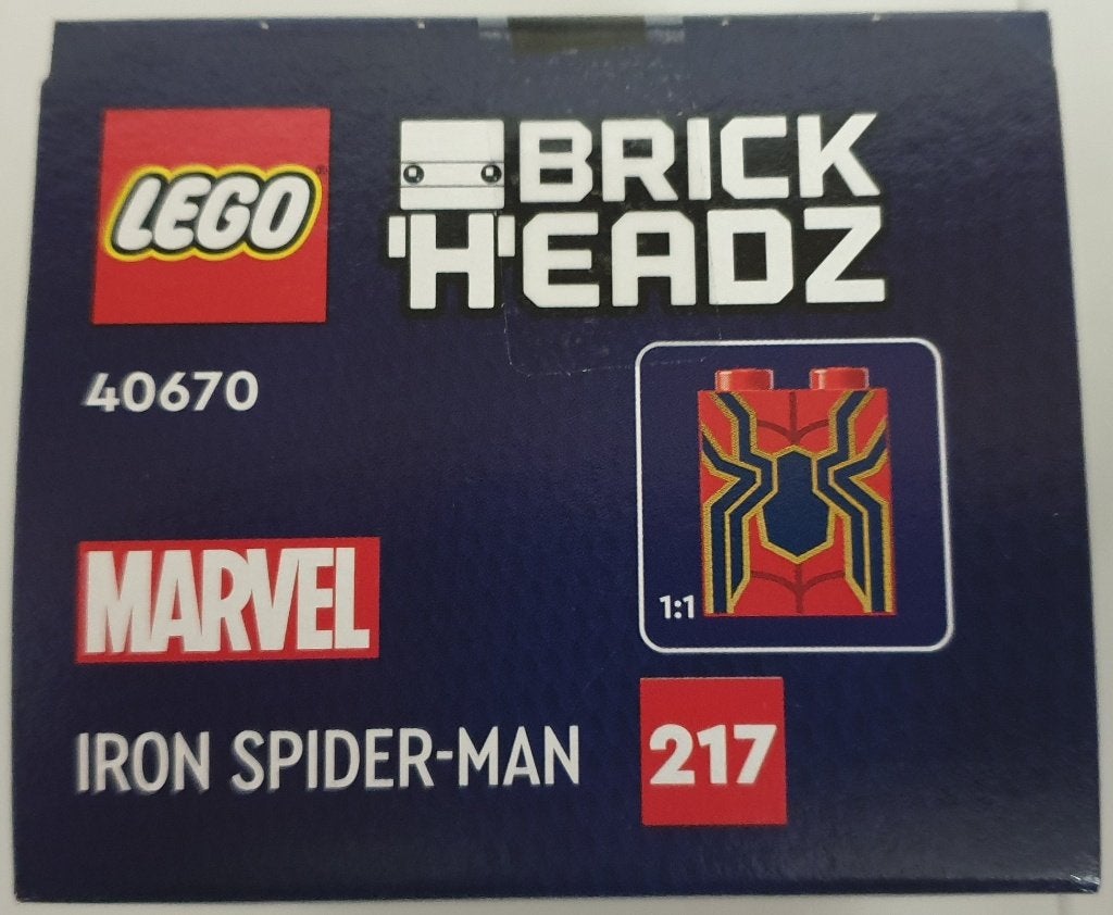 LEGO 40670  Iron Spider-Man - NIEUW & SEALED, BrickHeadz, Lego, Nieuw, Ophalen of Verzenden