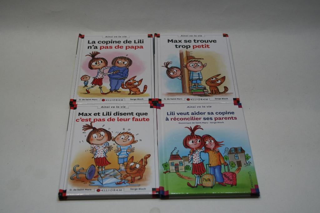 4 BD enfants Max & Lili N°110,111,119,131 comme neuf, Livres, BD, Comme neuf, Enlèvement ou Envoi