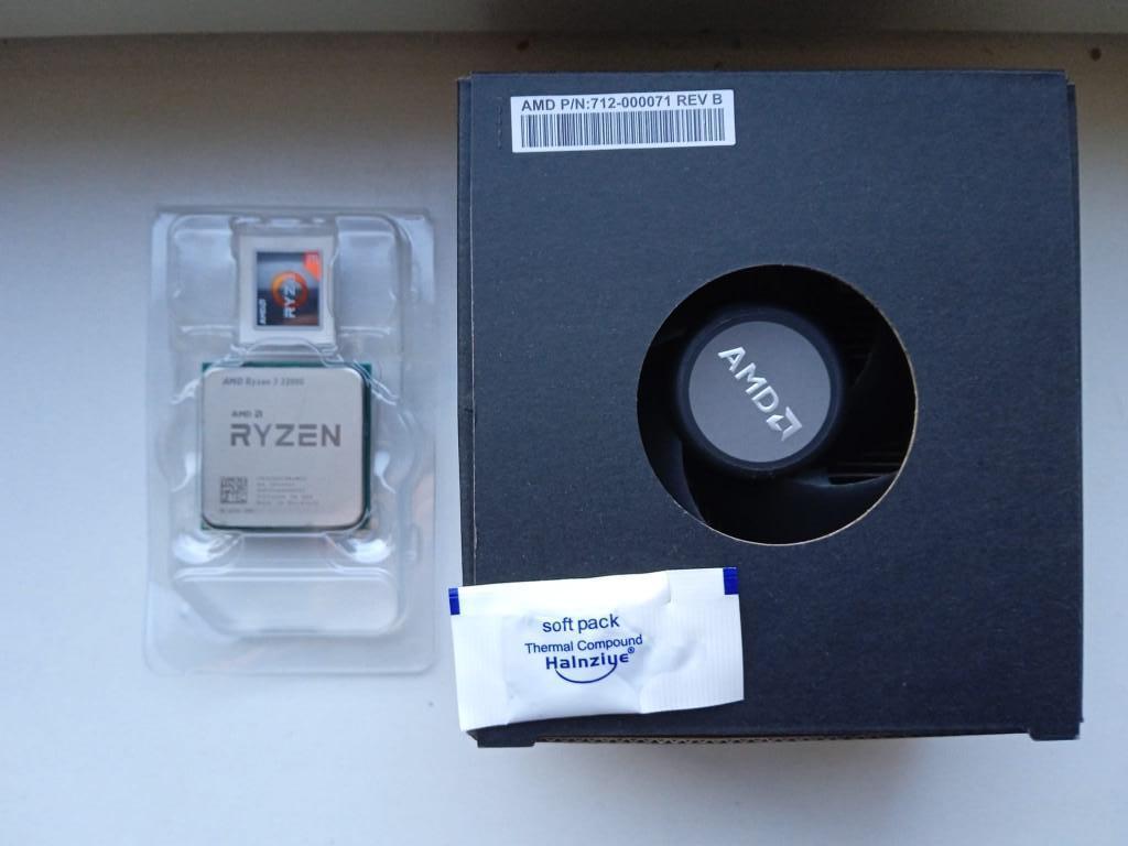 Processeur AMD ryzen 3 3200G AM4 4xcores 3.6 Ghz, Enlèvement ou Envoi, 4-core, Comme neuf, 3 à 4 Ghz