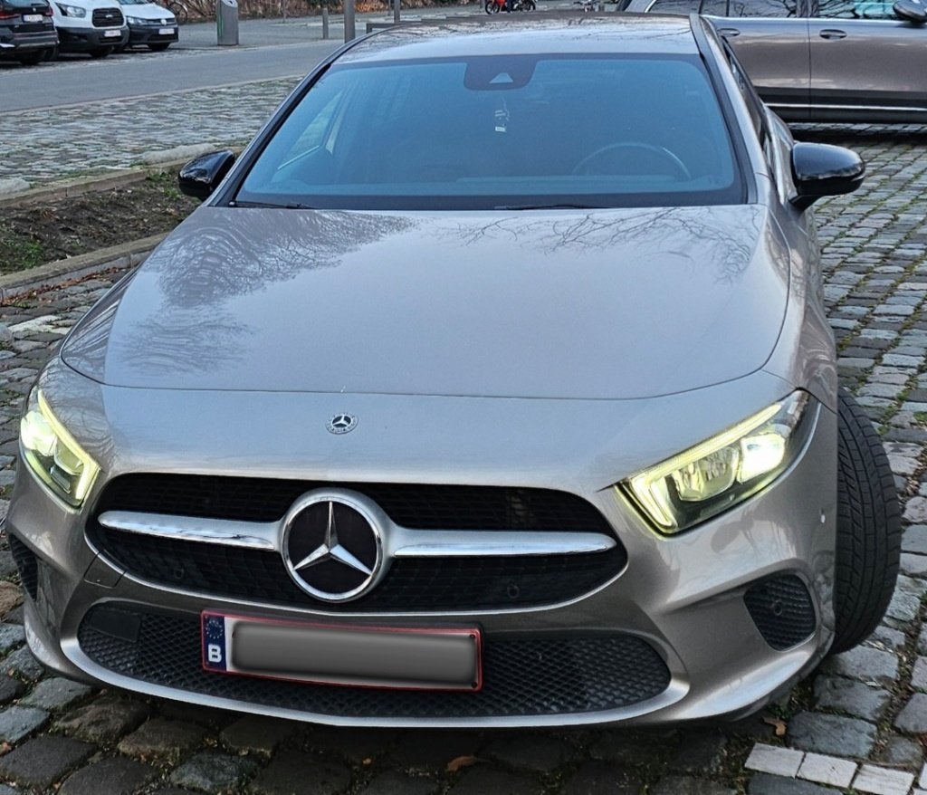 Mercedes A klasse, Auto's, Mercedes-Benz, Leder en Stof, Beige, Diesel, 5 deurs