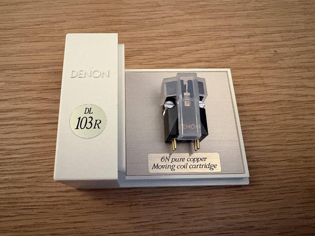 Denon DL-103R MC-element — zo goed als nieuw, Ophalen of Verzenden, Zo goed als nieuw, Platenspeler-onderdeel, Overige merken