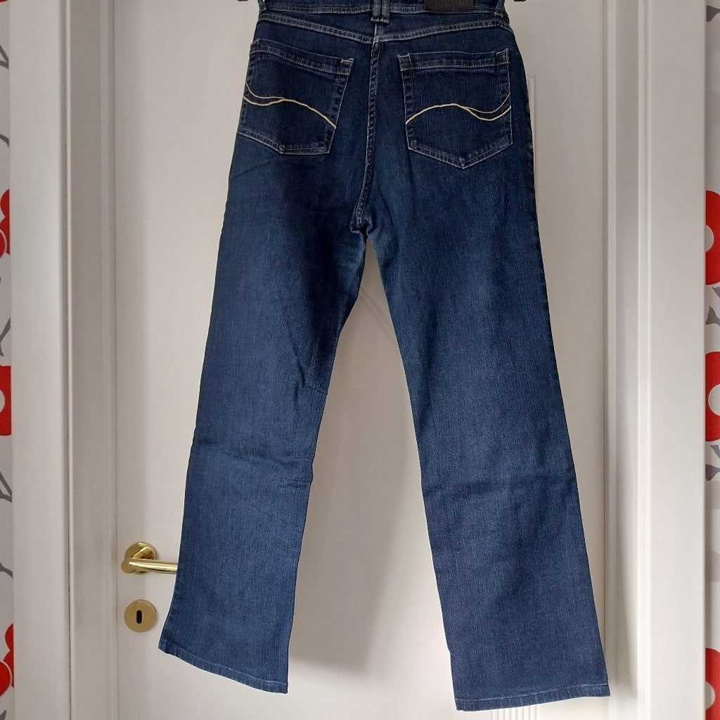 Jeansbroek, ANDERE, Blauw, Maat 42/44 (L), Ophalen of Verzenden