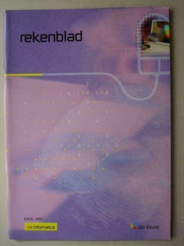 14. Rekenblad Excel 2007 Via Informatica Die Keure, Livres, Livres d'étude & Cours, Comme neuf, Ne s'applique pas, Bêta, Envoi