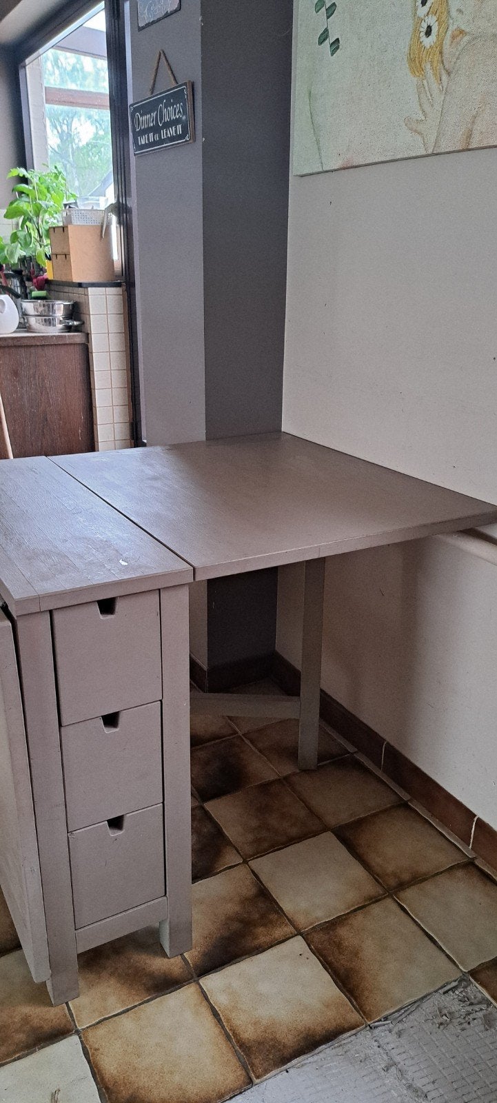 Uitklapbaar tafeltje ikea, Ophalen, IKEA