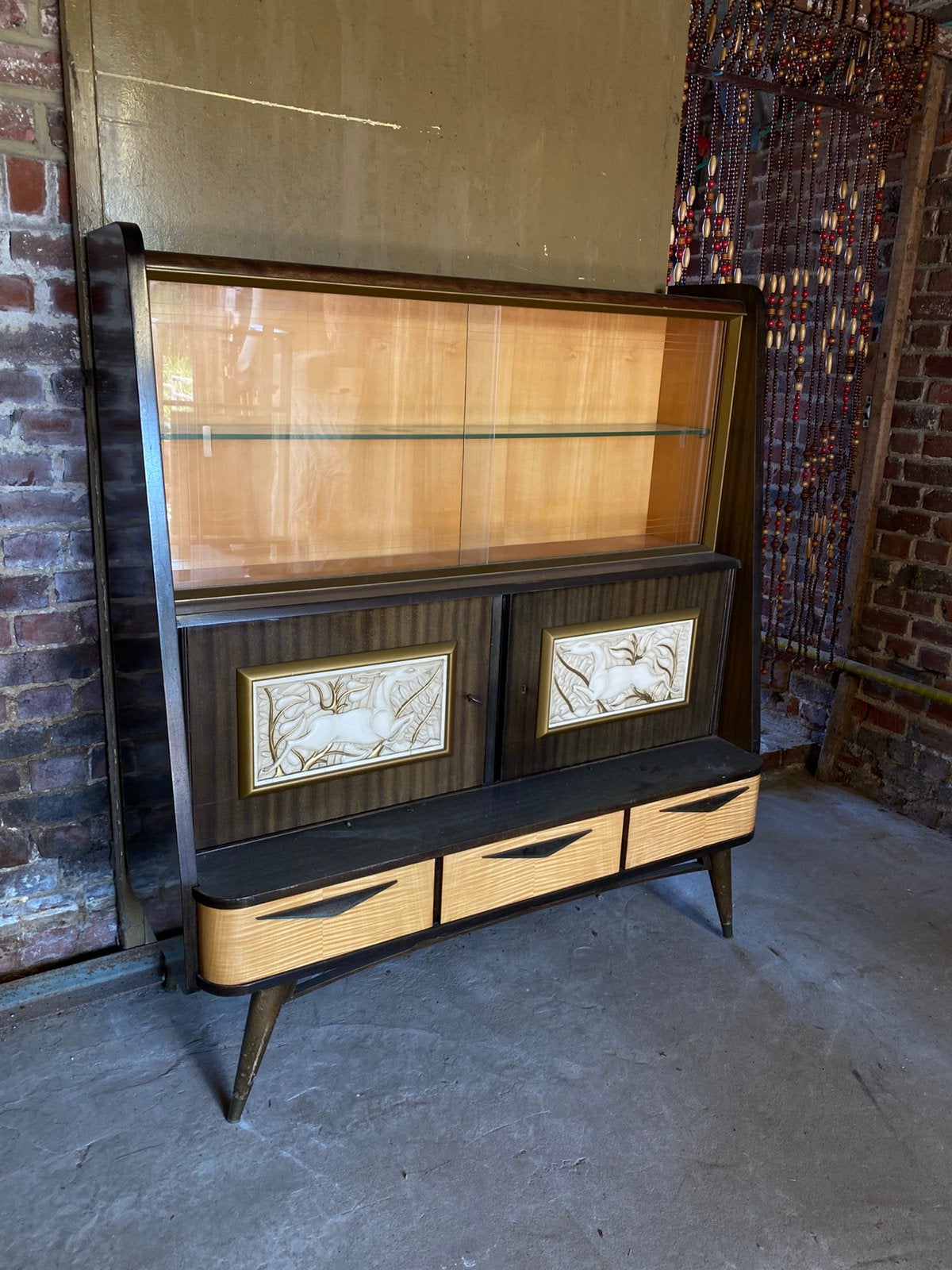Vintage highboard ‘50, Ophalen