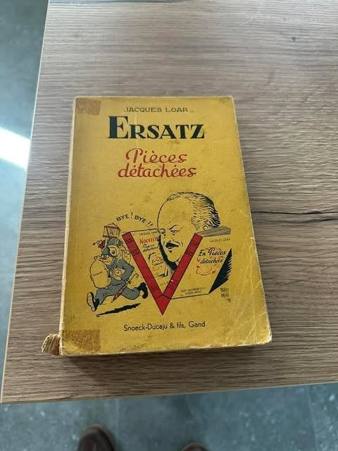 Ersatz Jaques Loar 2 pièces détachées, Enlèvement ou Envoi, Utilisé, Jaques Loar