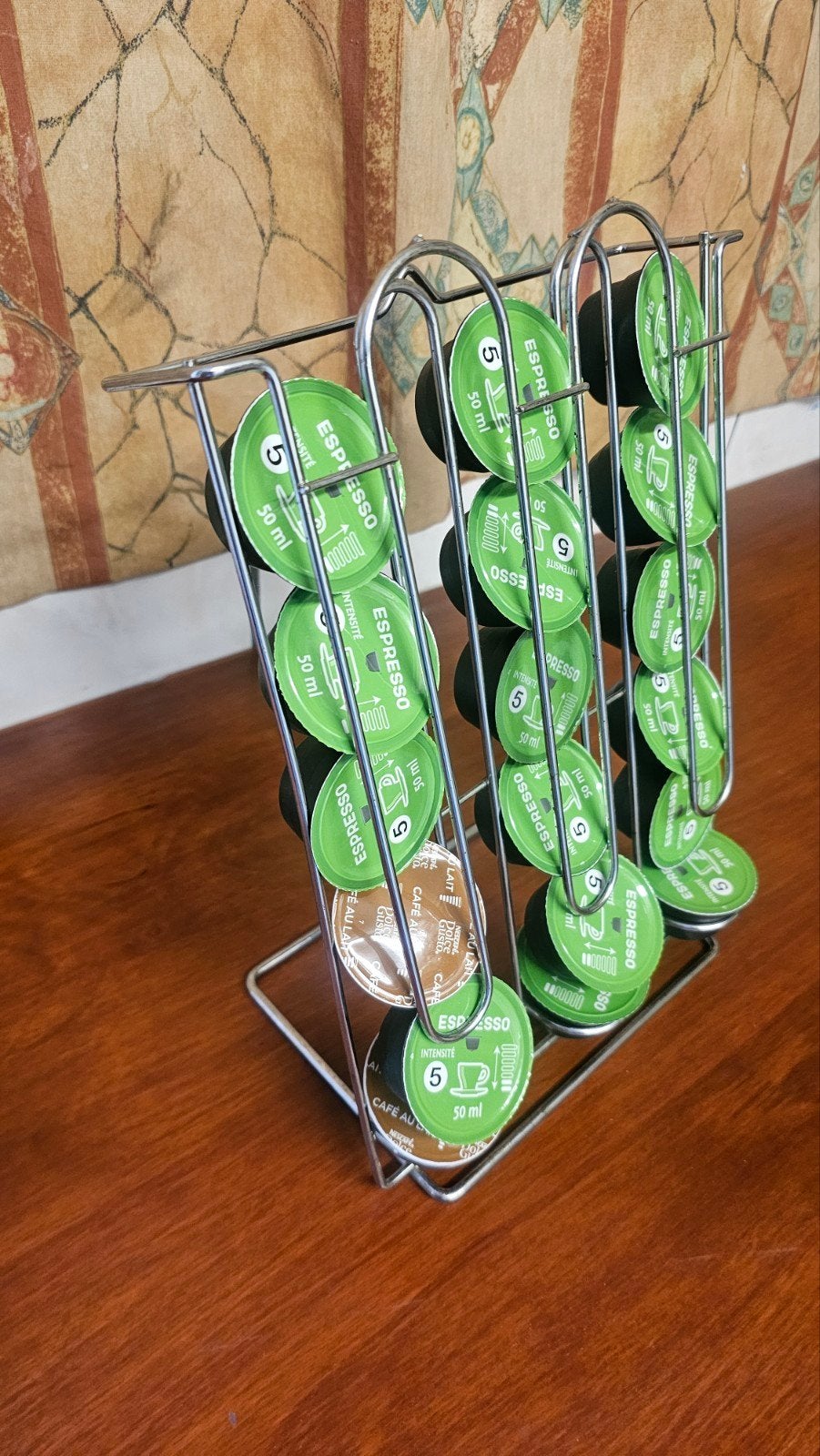 distributeur capsules dolce gusto, Enlèvement